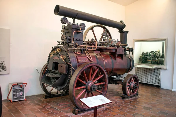 Munich Germany September 2018 Old Steam Locomotive German Museum — Stock Photo, Image