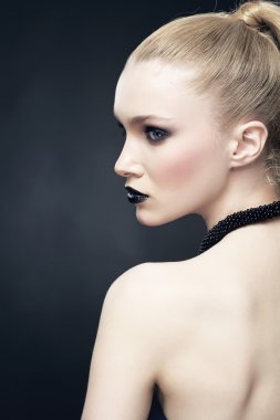 Güzel kadın model.