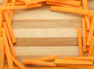 Metin için yer ahşap tablo kabak parçaları çerçeve yaptı