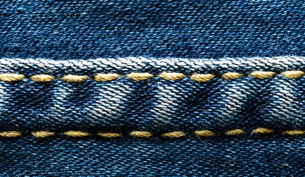 Linea di jeans blu, sfondo — Foto Stock