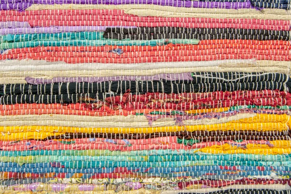 renkli halı doku, el yapımı halı, yakın çekim güzel el halı yapımı