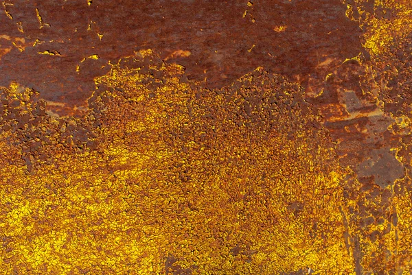 Demir yüzey dokusunu zemin üzerine yontma boya