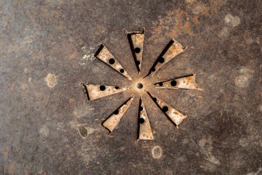 paslı demir doku arka plan yüzeyi