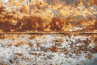 Paslı metal yüzey dokusu arka planı