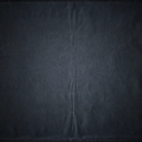 Старий перероблений чорний колір зім'ятий паперовий фон текстури — стокове фото
