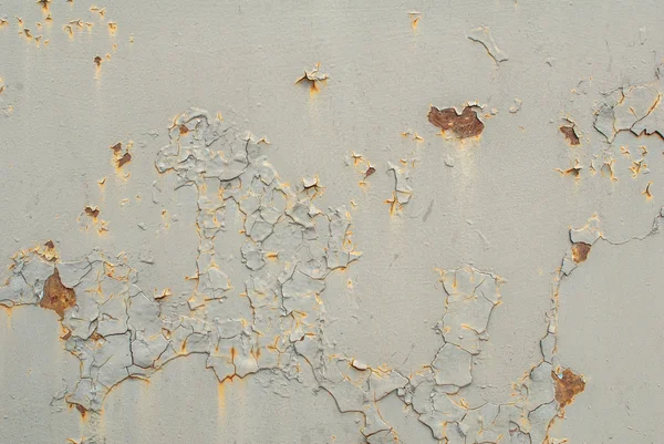 Chipped paint on iron surface texture background — Stock Photo, Image