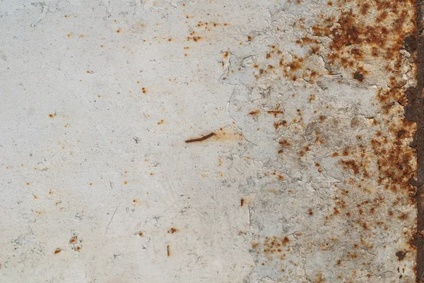 Demir yüzey eski boya doku arka plan ile kaplıdır