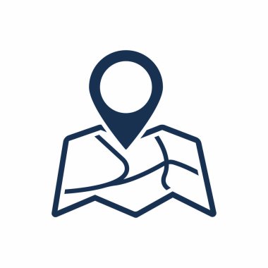 Çekici ve Sadık Tasarlanmış İş Konumu Simgesi