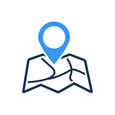 Çekici ve Sadık Tasarlanmış İş Konumu Simgesi