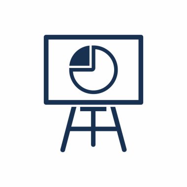 Çekici ve Sadık Tasarlanmış İş Sunum Simgesi