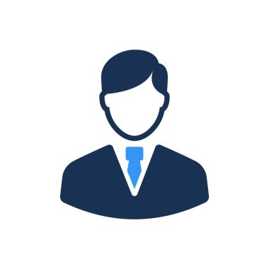 Attractive and Faithfully Designed Business man Icon