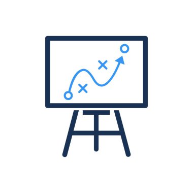 Çekici ve Sadık Tasarlanmış İş Sunum Simgesi