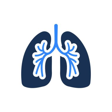 Attractive and beautifully or Faithfully Designed Human Lungs Icon