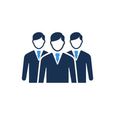 Attractive and Faithfully Designed Business Team Icon