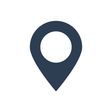 Çekici ve Sadık Tasarlanmış Konum Pin Simgesi