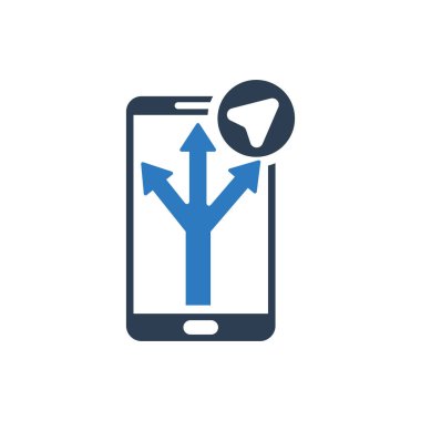 Çekici ve Sadık Tasarlanmış Navigasyon Simgesi