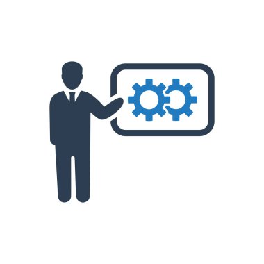 Çekici ve Sadık Tasarlanmış İş Çözümü Simgesi