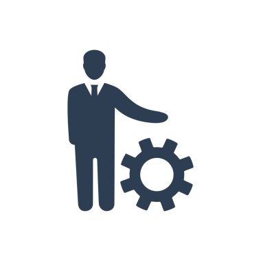 Çekici ve Sadık Tasarlanmış İş Ayarları Simgesi