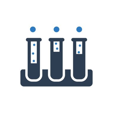 Çekici ve Sadık Tasarlanmış Test Tüpü Simgesi