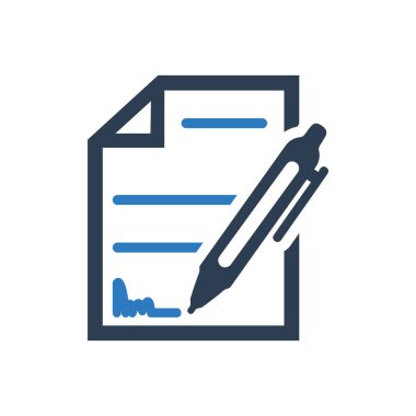 Çekici ve Sadık Tasarlanmış Kontrat / Anlaşma Simgesi