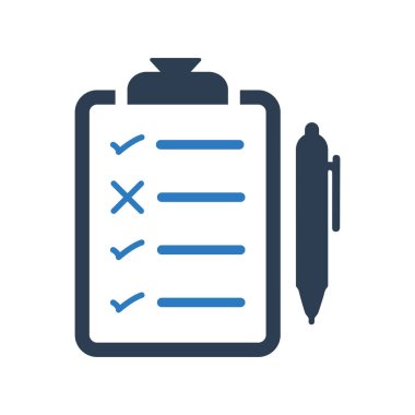 Çekici ve Sadık Tasarlanmış Denetim Listesi Simgesi