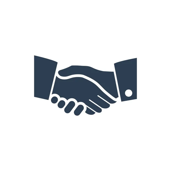 Attraktives Und Treu Gestaltetes Business Deal Icon — Stockvektor