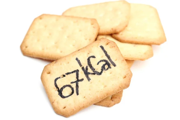 Biscuit calories — Stock Photo, Image