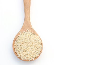 Susam içinde ahşap darbe.