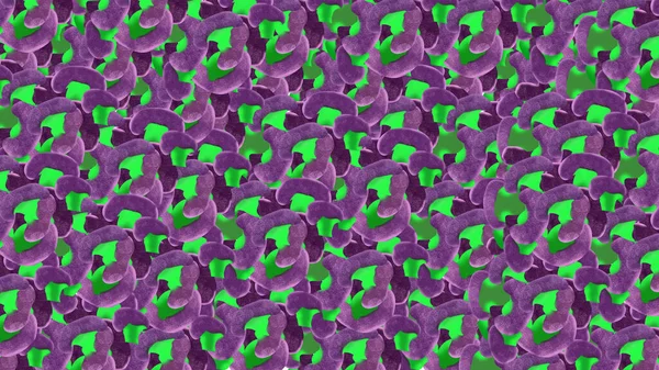 Güzellik Mor dağ çiçeği