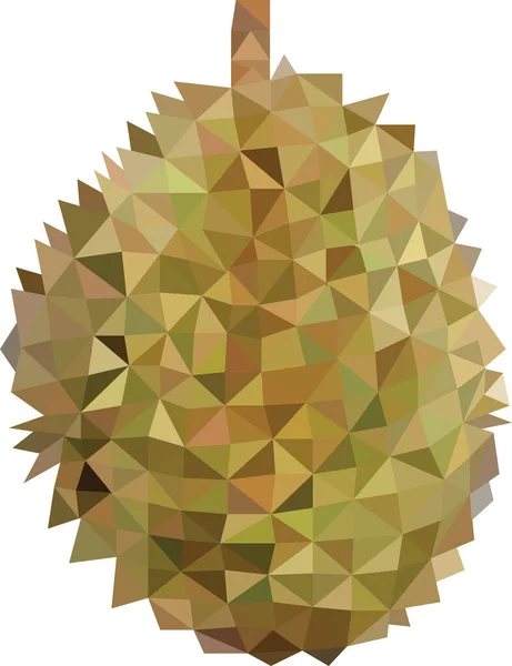 Durian çokgen vektör sanatı