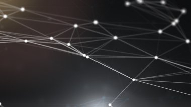 Soyut ağ bağlantısı arkaplanı