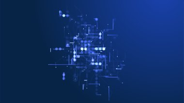 Teknoloji kılavuz veri arka plan