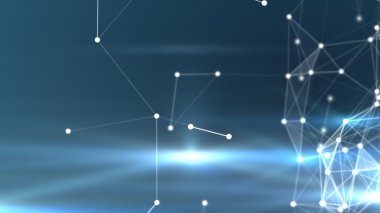 Soyut ağ bağlantısı arkaplanı