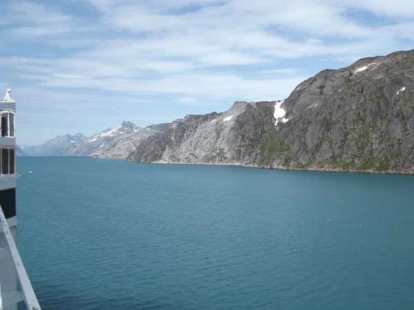 Prins Christian Sund Grónsko — Stock fotografie