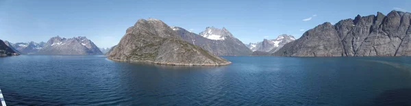 Prins Christian Sund Grónsko — Stock fotografie