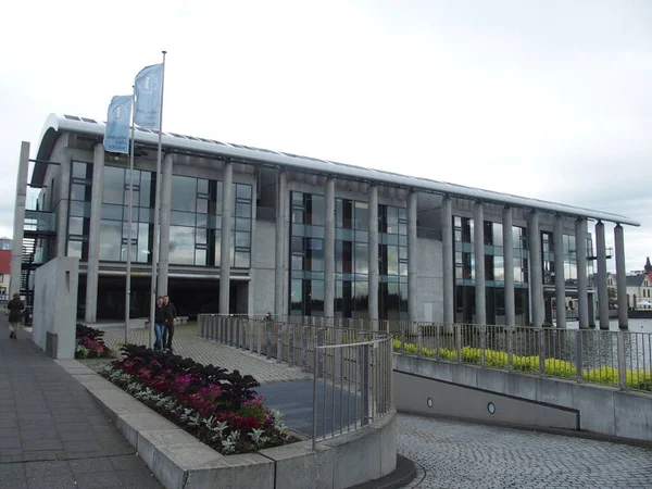City Hall of the Icelandic capital Reykjavik 