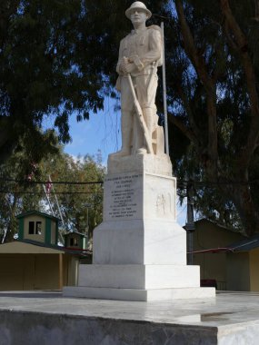 Heraklion, Iraklio 'daki Cenotaph, Girit Adası, Yunanistan