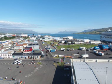 İzlanda, Akureyi Limanı 'na bak