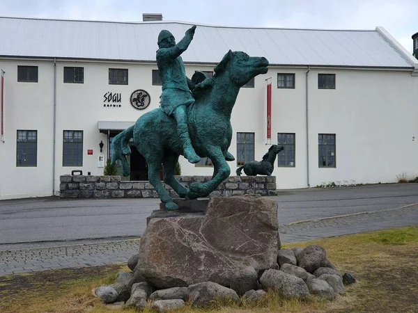 Museo Della Saga Reykjavik Islanda Museo Della Saga Reykjavik Isola — Foto Stock