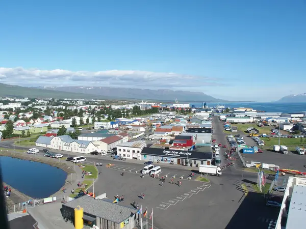 İzlanda, Akureyi Limanı 'na bak
