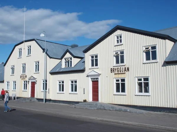 Historická Budova Akureyri Island — Stock fotografie