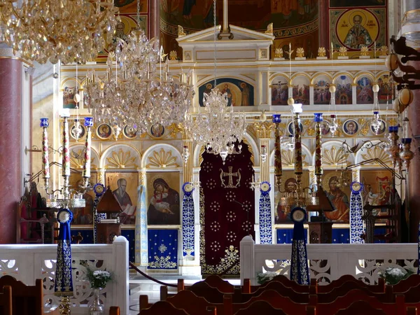 Chancel Agia Napa Cathedral Limassol Limesos Cyprus — Φωτογραφία Αρχείου