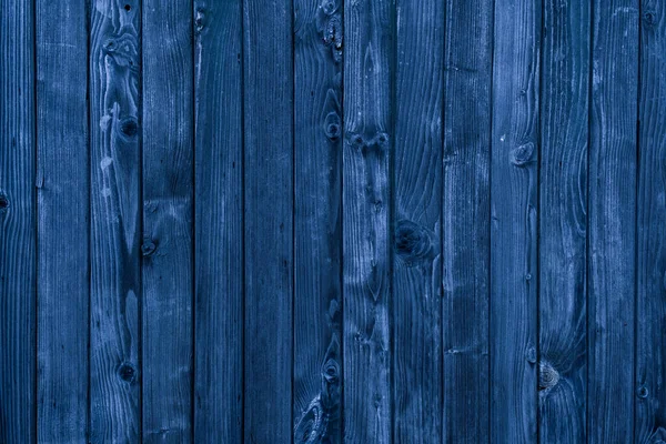 Boş Mavi Renkli Ahşap Arkaplan Yakın Plan — Stok fotoğraf