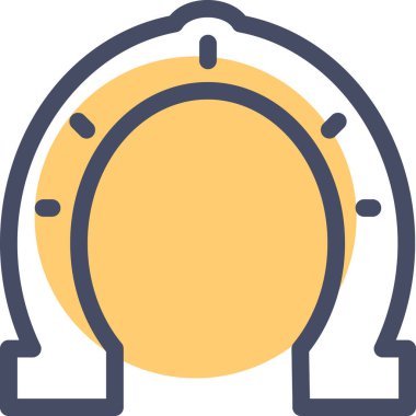 hedefin düz simgesi