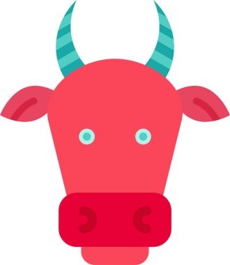 Sevimli ren geyiği. Basit tasarım