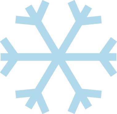 Kar tanesi, xmas konsepti, basit tasarım çizimi