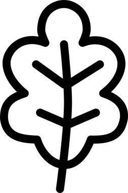 Yonca. Web simgesi basit illüstrasyon