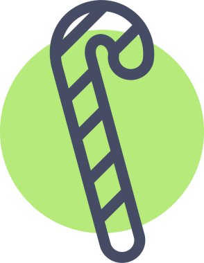 - Şeker. Web simgesi basit illüstrasyon