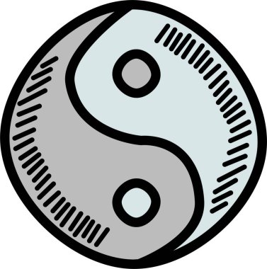 Yin yang uyum ve dengenin sembolü.