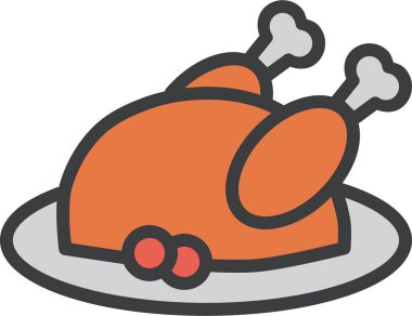 Balık. Web simgesi basit illüstrasyon